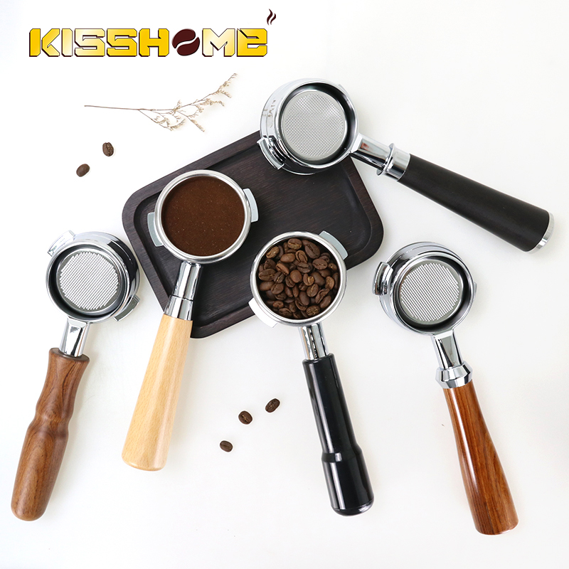 Coffee Equipment Filter - 58 ミリメートルコーヒー底なしポルタフィルターネイキッドヌオヴァシモネリエスプレッソマシン用 2 カップフィルターバスケットバリスタアクセサリーツール