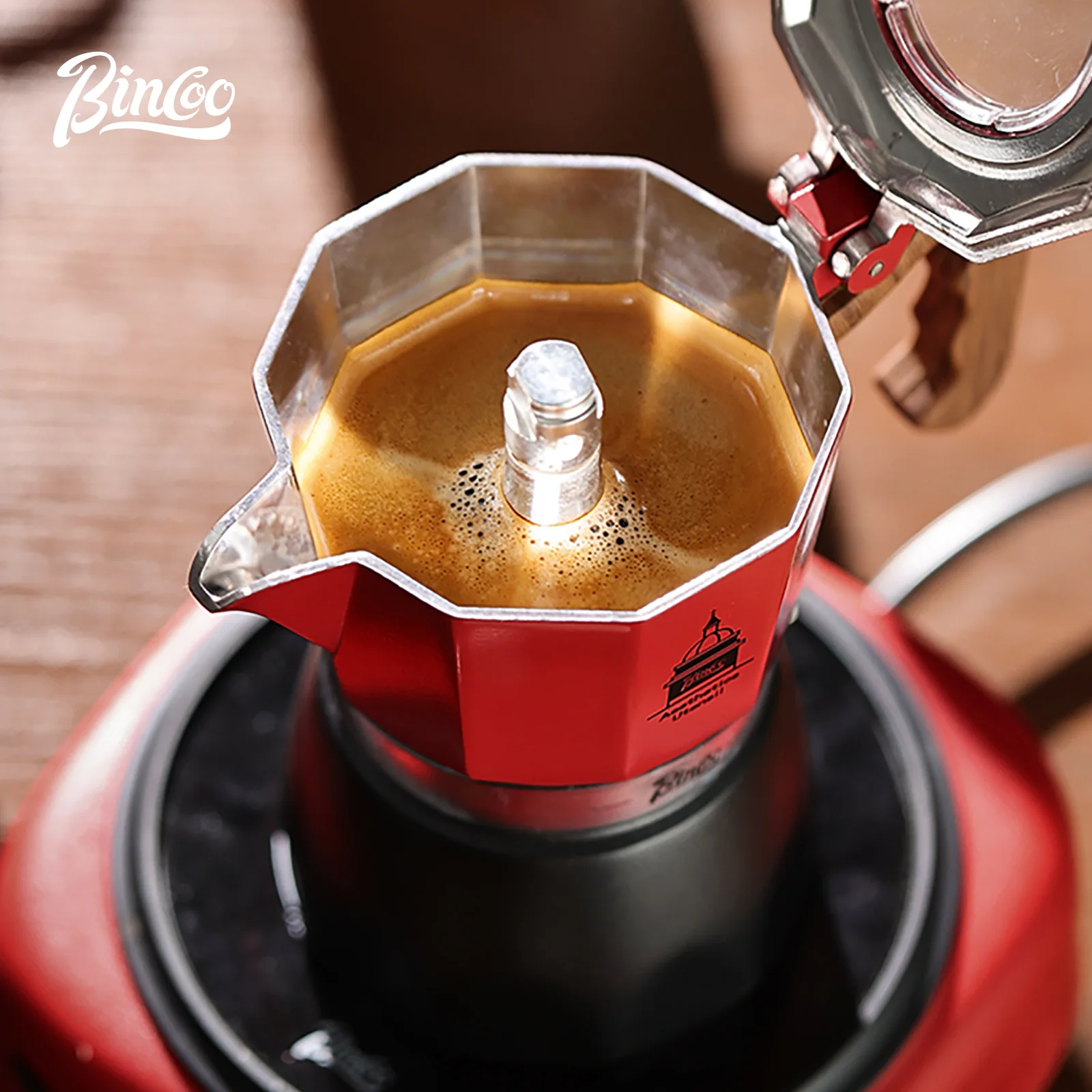 ビンクー ダブルバルブ コーヒーモカポット エスプレッソマシ - Coffee Equipment At Home のレビューと価格