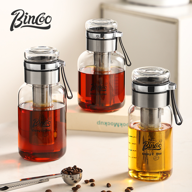 Bincoo-透明なステンレス鋼のコーヒーカップ,長いフィル - Coffee Equipment Filter のレビューと価格