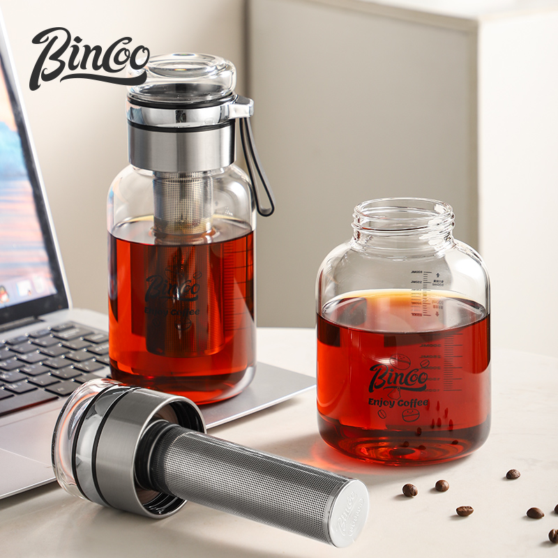 Bincoo-透明なステンレス鋼のコーヒーカップ,長いフィル - Coffee Equipment Filter のレビューと価格