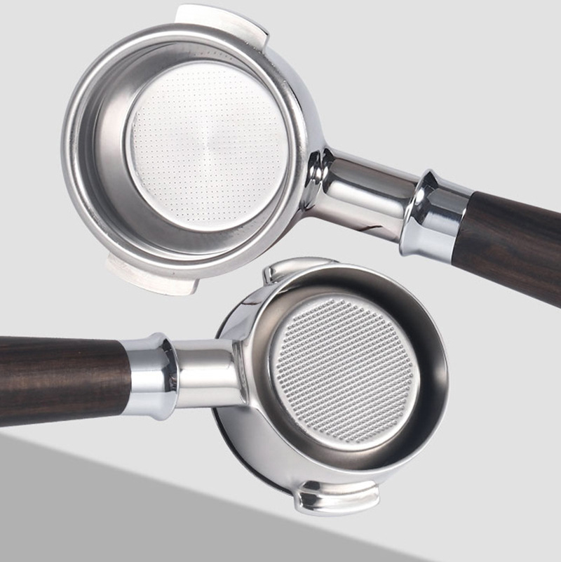 EXPLU-交換可能なフィルター付きコーヒーマシン,16,5 - Naked Portafilter Bottomless のレビューと価格