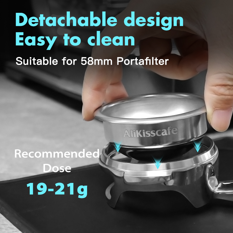 AliKisscafe 58 ミリメートルエスプレッソフィル - Coffee Equipment Filter のレビューと価格