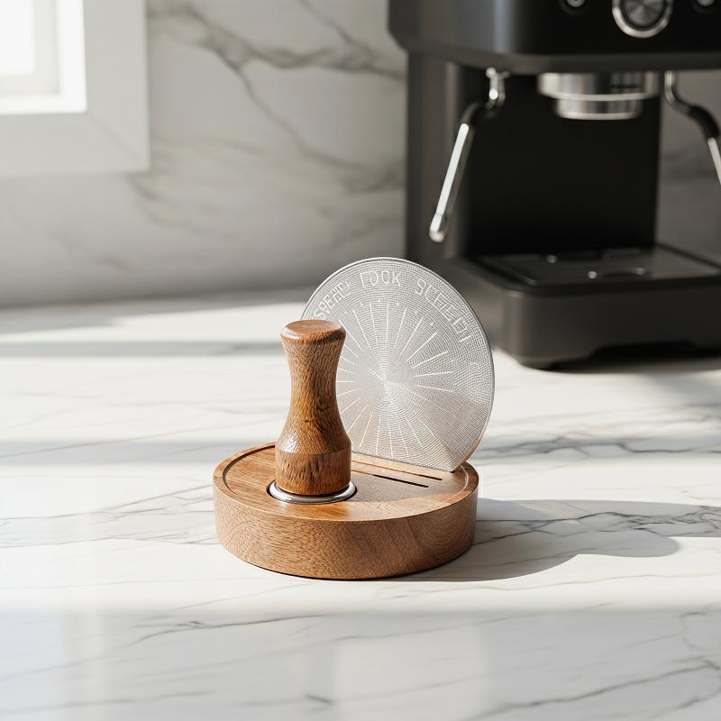 エスプレッソパックスクリーン磁気用品木製ハンドル付き 51/ - Coffee Equipment Filter のレビューと価格