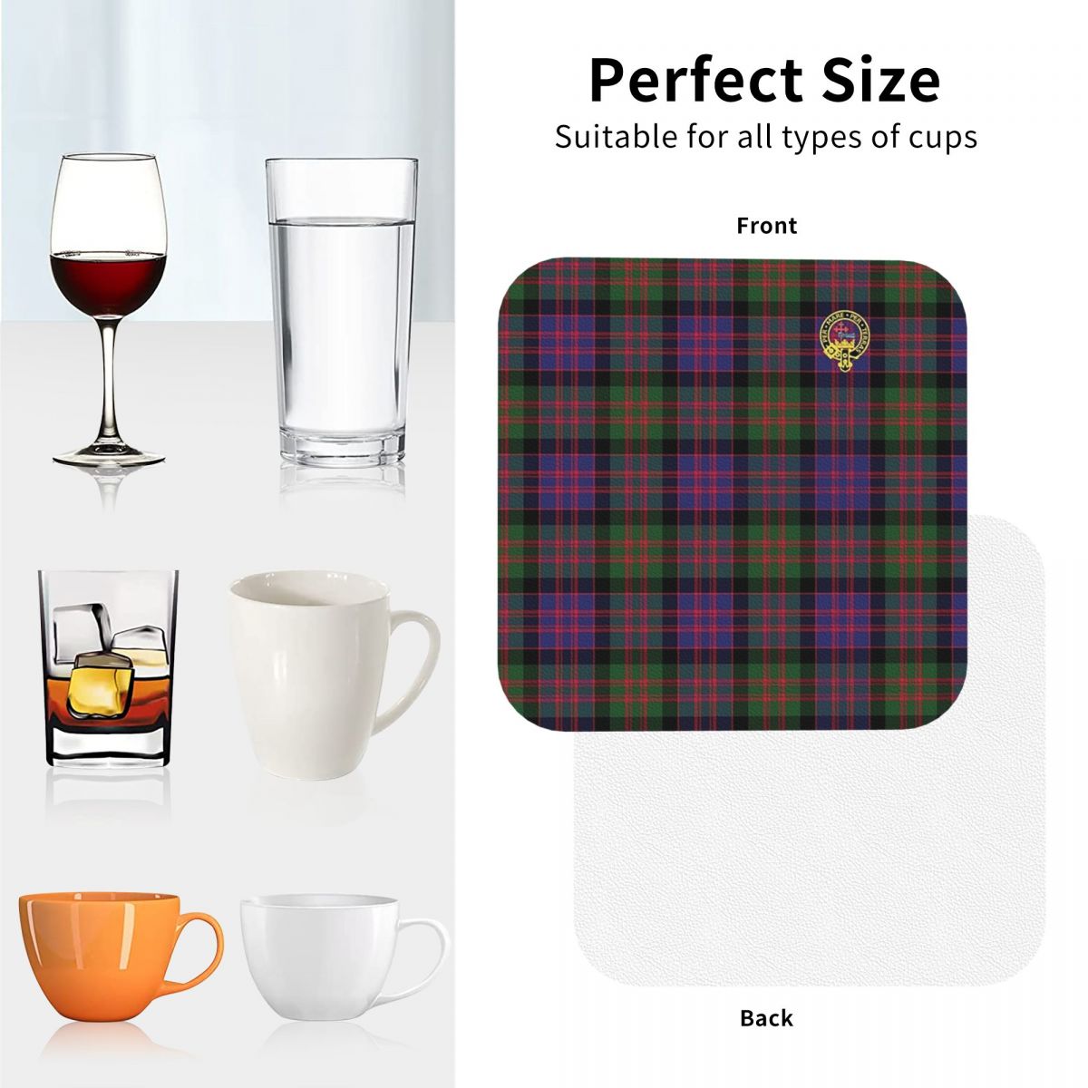 マクドナルドとマクドナルド氏族のタータンチェック柄バッジ付き - Macdonald Coffee & Espresso Equipment のレビューと価格