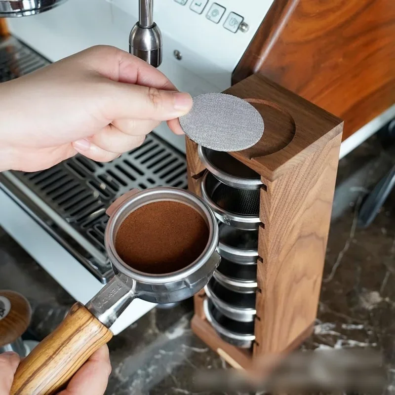 コーヒーパウダーボウル収納ラック、エスプレッソバスケット、デ - Coffee Equipment Filter のレビューと価格