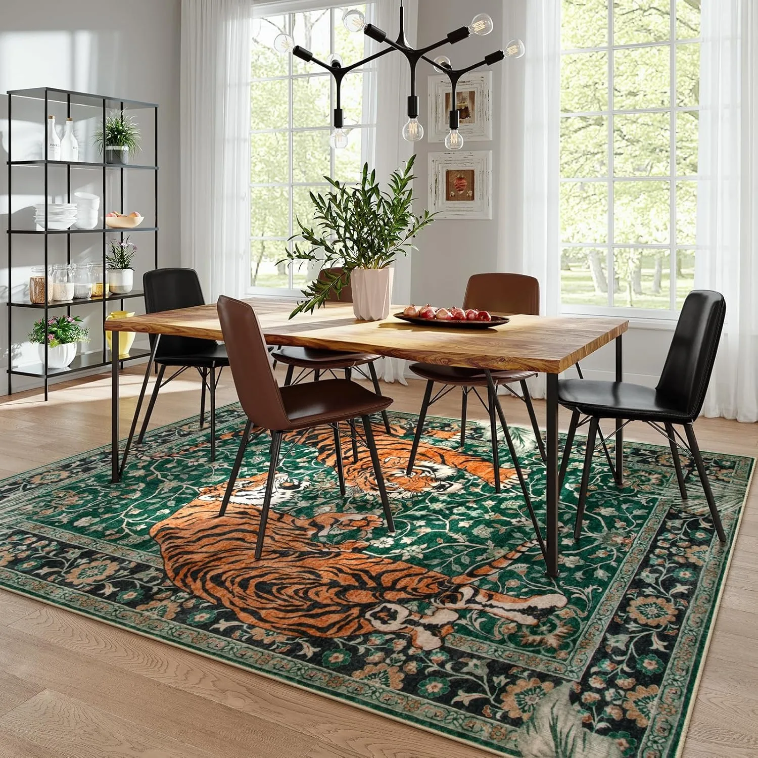 ジャングルタイガーラグ リビングルーム用カーペット ホームデ - Coffee Equipment At Home のレビューと価格