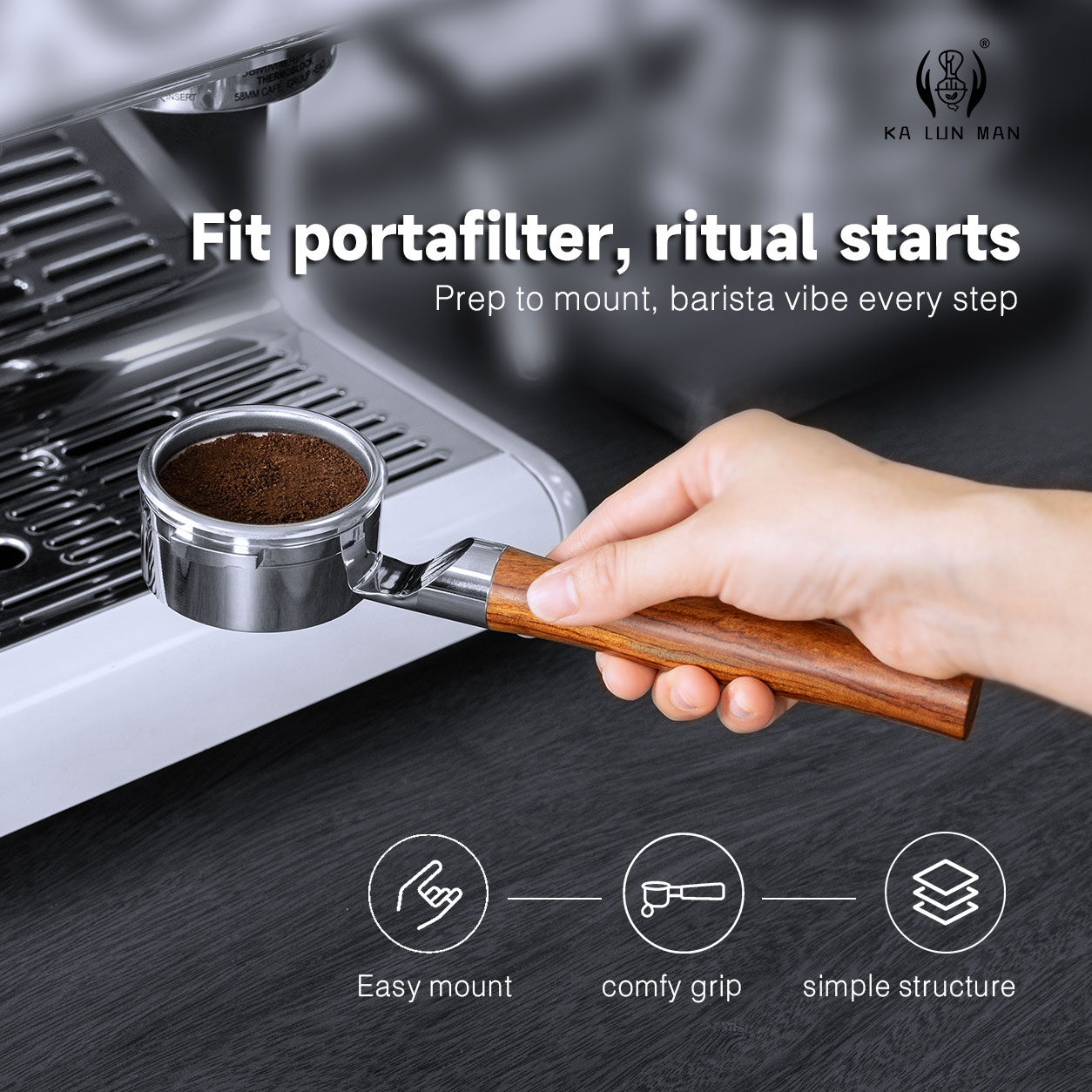 58mm 2ラグ ボトムレスポルタフィルター、フラットベース - Naked Portafilter Bottomless のレビューと価格